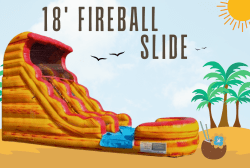 18' Fireball Waterslide